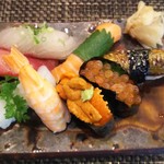 玄海鮨 - 松にぎり 俯瞰