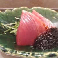 赤坂 鮨葵 - カツオ　玉ねぎ溜まり醤油