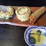 蕎麦ダイニング　エルニド - 揚げ物　柚子ソース