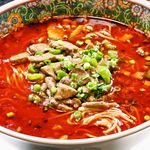 Dandan noodles/Green onion soba/Gomoku soba/ Seafood soba