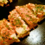 Okonomiyaki Shirakawa - さくら（むきえびのからあげ入り）