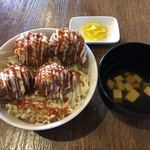 いわや - 唐揚げ丼（税込600円）