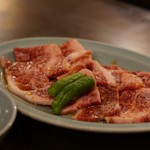 明月館 - カルビ並