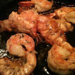 海老のアヒージョ