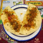 ガラムマサラ - お通しのパパド