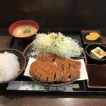 竹乃家 - 特上ロース定食