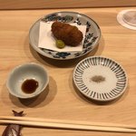 はらまさ - 石川小芋と松茸(ラオス?)のコロッケ