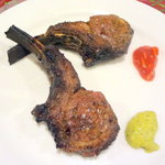 ガラムマサラ - 骨付きタンドリーラム780円+税