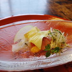 草喰 なかひがし - 鯉のお刺身