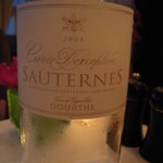 メゾン・ド・タカ芦屋 - DOURTHE Cuvee D'exeption SAUTERNES 2004