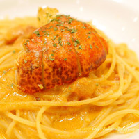 トラットリアイタリア 銀座店 - オマール海老のトマトクリームパスタ