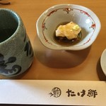 たけ鮓 - 付き出し