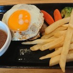 ベーカリーレストランＳＯＬＡ - 特製手ごねハンバーグ