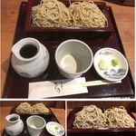 蕎麦切り さとう - 10割蕎麦。そば切りさとう(安城市)食彩品館.jp撮影