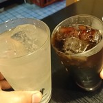 Ichirakuken - レモンサワーとコーラ