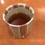 茶寮 帝塚山 季 - 温かいお茶がマッチ。