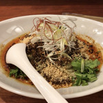 SHIBIRE NOODLES 蝋燭屋 - 汁無し担々麺(麺半量)