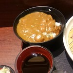 越後そば - ミニカレー・そばつゆ