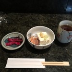 魚盛 - ★本日のランチ 刺身（まぐろ・たい・かんぱち・たこ）盛合せ（850円）★