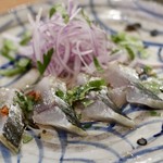 酒とタイ料理 ピッサヌローク - チェーナンプラー（サゴシのタイ式カルパッチョ）