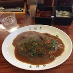 白銀亭 - ほうれん草カレー。