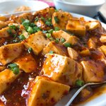 中国美食 唐苑酒楼 - ◆(ランチメニュー)陳麻婆豆腐セット 900円
ごはんおかわりサービス・スープ・杏仁豆腐付き