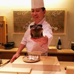 寿しの吉乃 - サバの棒寿司