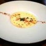 前菜②玉蜀黍のポタージュ