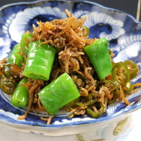 伏見唐辛子とじゃこの炊いたん