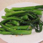 金山海鮮酒家 - 蒜蓉炒菜心