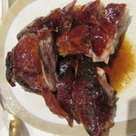 裕。鵝莊 - 深井燒鵝（例）食べかけで失礼