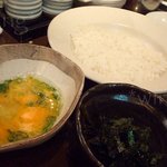 和楽ダイニング びりけん - ﾁｹﾞもつ鍋の〆の雑炊ｾｯﾄ