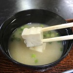 次郎長 - 味噌汁の具材