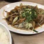 天下一品 - 黒だれ野菜炒め定食