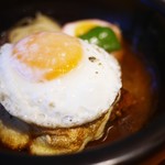 山本のハンバーグ - 山本のハンバーグ 目玉焼きトッピング