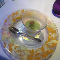 モナリザ 恵比寿店 - キューリのスープ ヤリイカ とびっ子