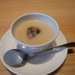 ほうば - 松茸のすり流しｽｰﾌﾟ