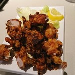 Top Noodle - 同行者の唐揚げ