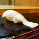 呉竹鮨 - ［2018/08］寿司⑤ のどぐろ炙りの握り 塩