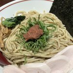 生姜醤油専門 我武者羅 - 梅しそ塩つけ麺