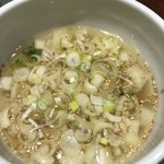 生姜醤油専門 我武者羅 - 梅しそ塩つけ麺