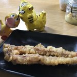 善通寺うどん - ゲソ天100円（税込）