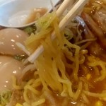 八番山ばりきや - 【2018.9.8(土)】みそらーめん(並盛・150g)700円の麺