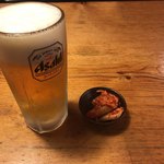 ら～めん たつみ - 生ビール