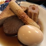 Noge Oden - おでん定食 おでんアップ