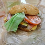 BURGER KING - スモー燻ベーコンワッパー640円（税込）LINEクーポン利用