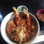 Tempura Tsuyuki - 江戸前天どん1300円