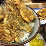 豊野丼 - めごち天丼にアネックス・・・