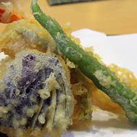 季寄せ料理 暖歩 - 全体写真に入らなかった、季寄せ御膳の揚げ物。<2011_08>
