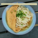 讃岐うどん がもう - うどん(大･冷)とあげ